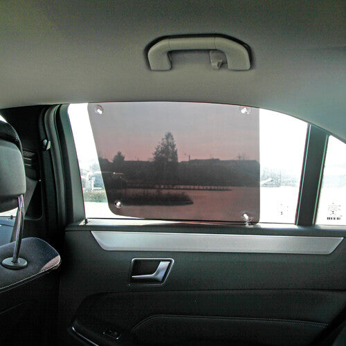 Sun-Film Lamp, transparent, darkening, athermal solar filter. Suction cups 43x34 cm.