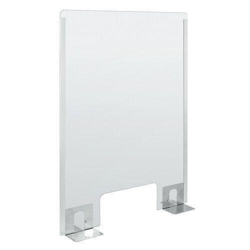 Mampara protectora con ranura para mostradores y escritorios 660x960 mm 66934