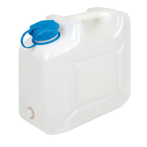 Polyethylene canister with tap for food use - 12 L