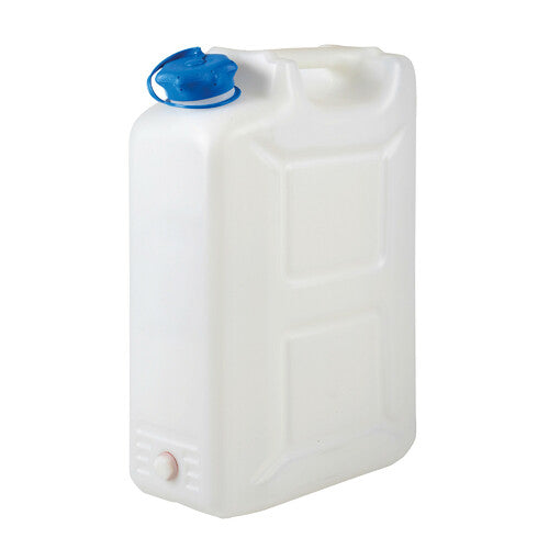 Polyethylene canister with tap for food use - 22 L
