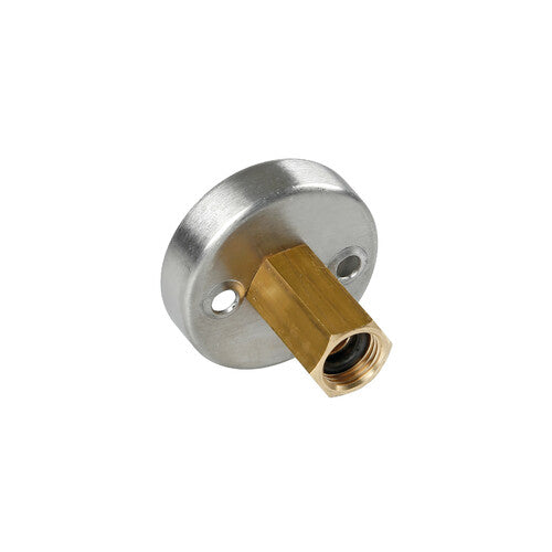 Adaptador de lámpara GLP - Plato (Italia) - M16x1,5 - 47 mm - Latón/Acero inoxidable 67118