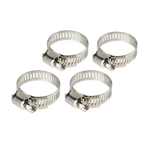 Lampa Fascette stringitubo in acciaio inox set 4 pz 8 mm diametro 14-27 mm