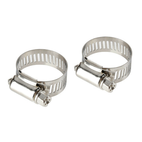 Lampa Fascette stringitubo in acciaio inox set 2 pz 12 mm diametro 13-23 mm 69933