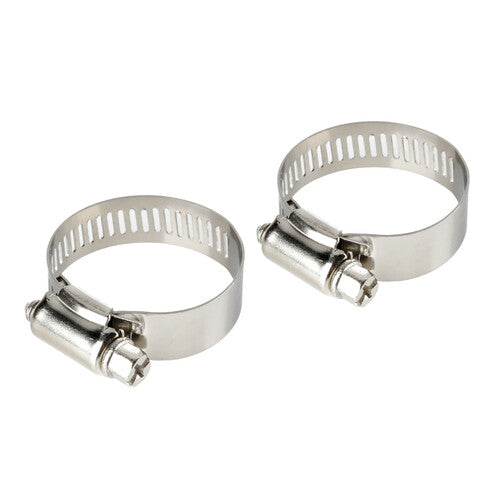 Lampa Fascette stringitubo in acciaio inox set 2 pz 12 mm diametro 21-38 mm 69934