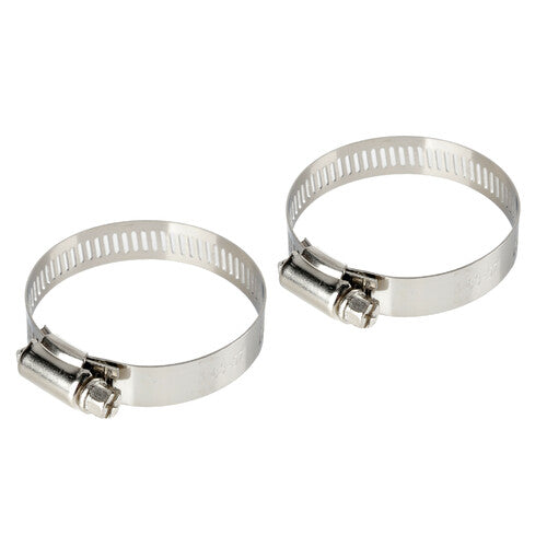 Abrazaderas de manguera de acero inoxidable Lampa (juego de 2 unidades, 12 mm de diámetro, 33-57 mm, 69935)