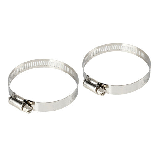 Abrazaderas de manguera de acero inoxidable Lampa (juego de 2 piezas, 12 mm de diámetro, 52-76 mm, 69936)