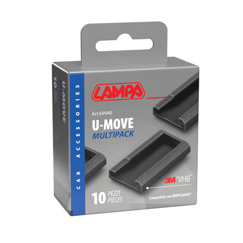Selbstklebende Klemmleuchte, kompatibel mit U-Move - 10er-Set 69940