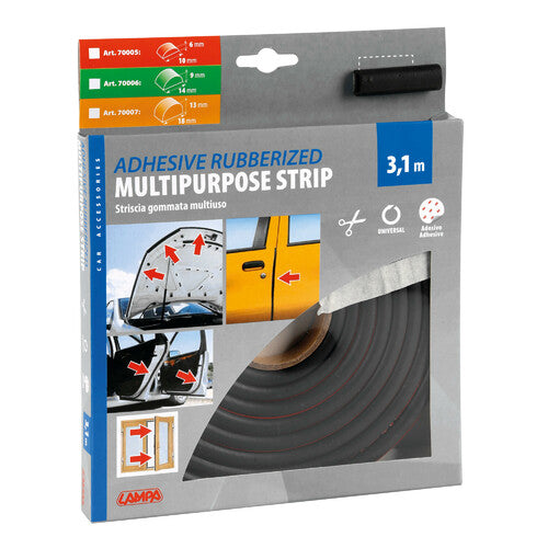 Mehrzweck-Gummistreifen – 310 cm – 18 x 13 mm