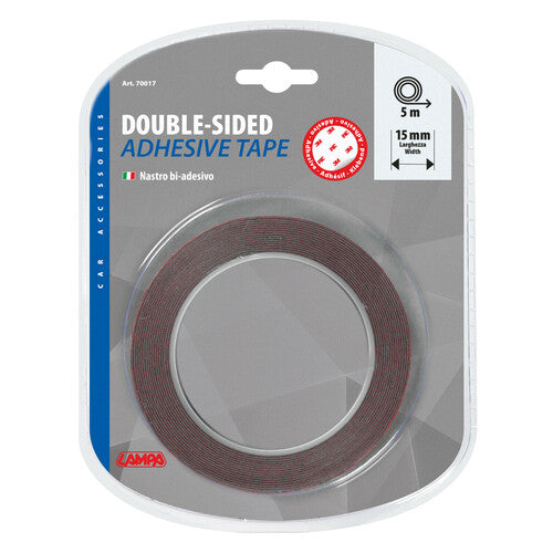 Lampa Spezial-Doppelseitiges Klebeband - 15 mm x 5 m 70017