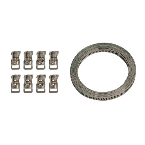 Lampa Kit nastro acciaio con 8 morsetti - 300 cm 70023