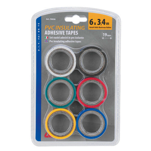 Standard-PVC-Isolierband, 6er-Set 70026