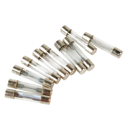 Juego de 10 fusibles de vidrio para lámpara, 12/32 V 70062