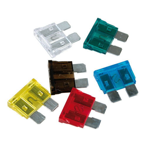 Juego de 6 fusibles de cuchilla surtidos para lámpara, 12/32 V 70070