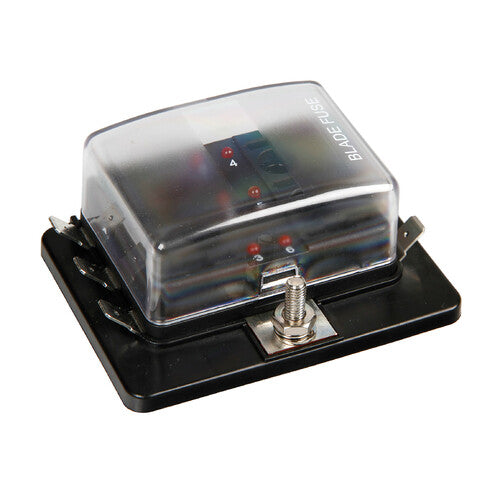 Lampa Fuse Block, scatola portafusibili, 1 entrata - 6 uscite, 12/24V