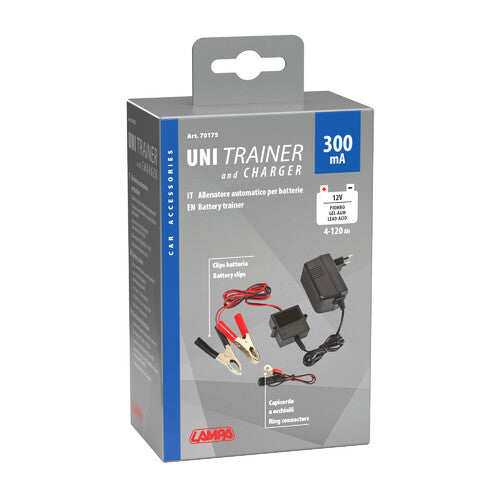 Lampa Uni Trainer, allenatore automatico per batterie 12V - 300 mA
