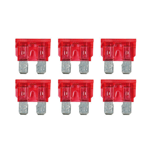 Lampa Smart Led, set 6 fusibili lamellari con spia a led, 12/32V - 10A 70183
