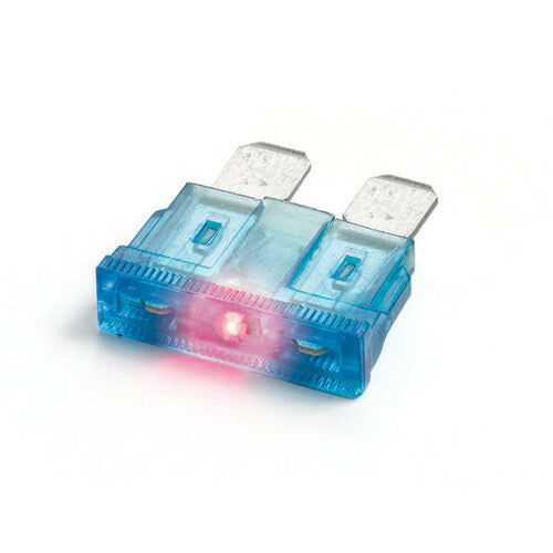 Lampa Smart Led, set 6 fusibili lamellari con spia a led, 12/32V - 10A 70183