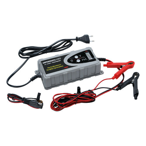 Lámpara Amperomatic Pro, cargador de batería inteligente, 12 V - 5 A 70199