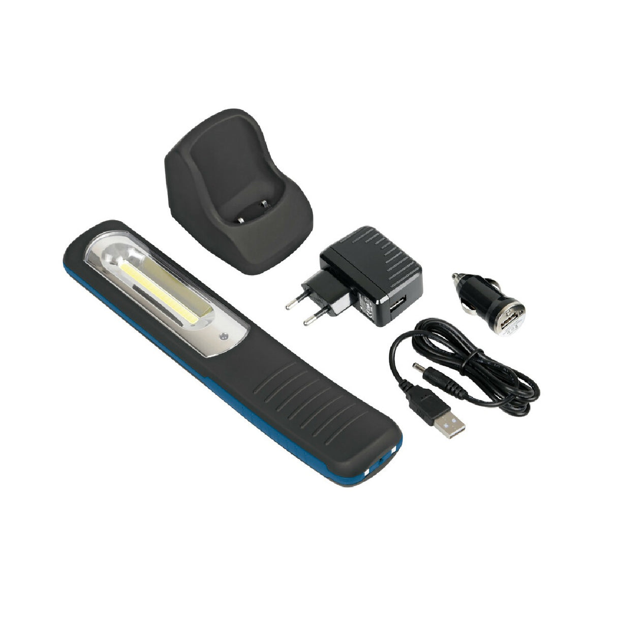 Lampa GL-7, wiederaufladbare COB-LED-Arbeitsleuchte – 12/24/230 V