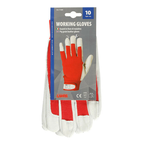 Lamp Pigskin Grain Leather Gloves - 10