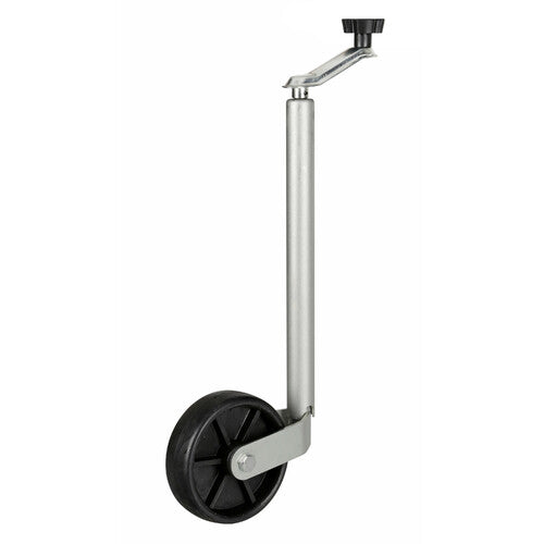 Servospulenlampe für Anhänger und Wohnwagen, Vollgummirad 160 mm