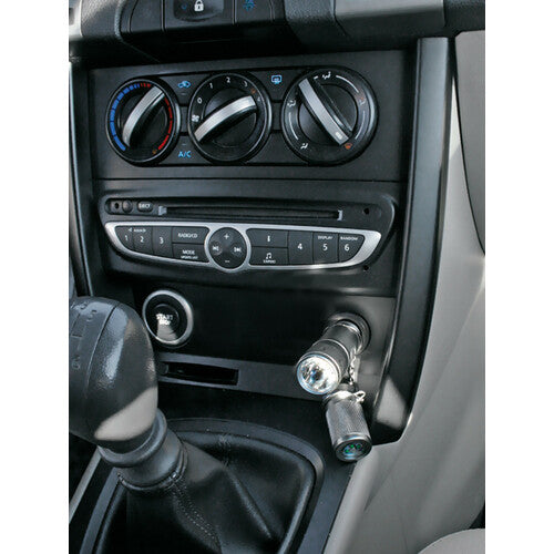 Lampa Pocket-Led, wiederaufladbare Taschenlampe aus eloxiertem Aluminium, 12 V