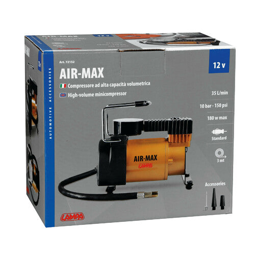 Air-Max Lamp, 12V compressor
