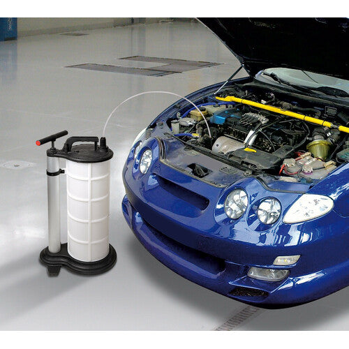 Lamp Liquid Vacuum Pump for Transferring Liquids to a Canister