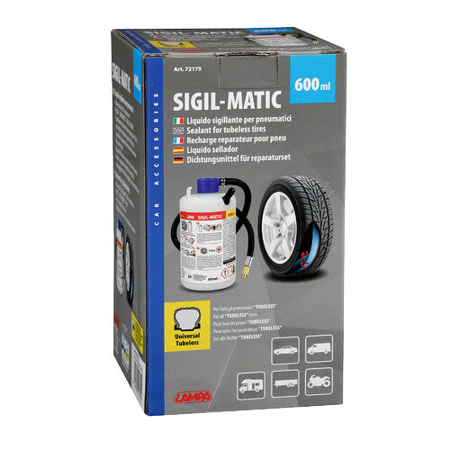 Lampa Sigil-Matic, kit liquido sigillante per pneumatici, 600 ml 72175