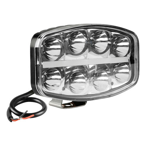 Pilot Pluton Nova faro di profondità LED con luce di posizione 10/30V 245x140 mm