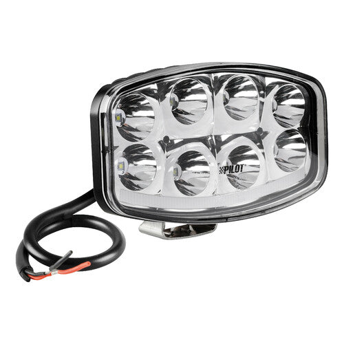 Pilot Pluton Nix, faro di profondità LED con luce di posizione 10/30V 245x140 mm
