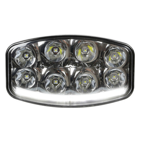 Pilot Pluton Nix, faro di profondità LED con luce di posizione 10/30V 245x140 mm
