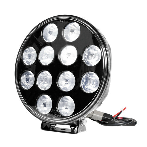 Lámpara Orion, faro auxiliar de 12 LED - 9/36 V - 215 mm - Negro 72247