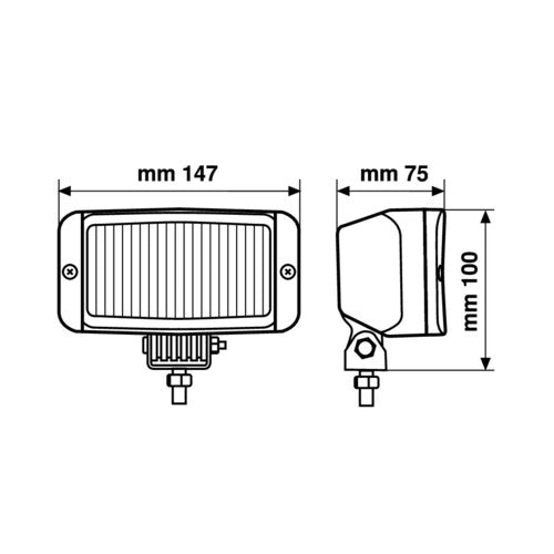 Lampa Prox, faro profonditá - Bianco 72348