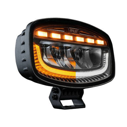 Pilot Glare Oval-Pro, faro supplementare multifunzione - 12/24V