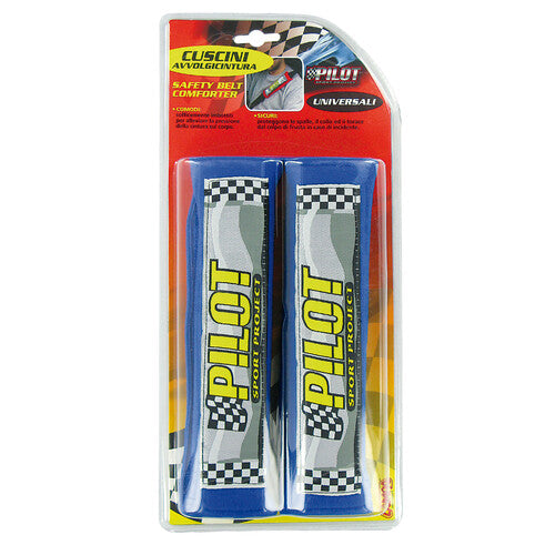 Pilot, Paar Sicherheitsgurtkissen - Blau