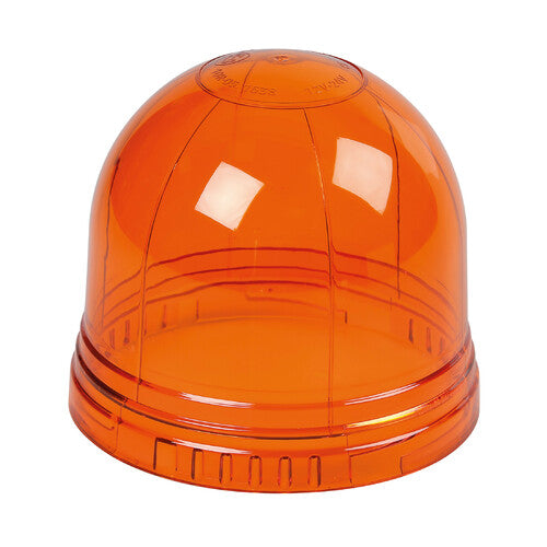 Lampa Calotta ricambio per luce di segnalazione art. 72997 / 72998 / 73007 - 132 mm - Arancio 72931