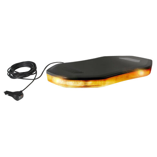 Lámpara intermitente naranja de 64 LED, 10/30 V, base magnética 72969