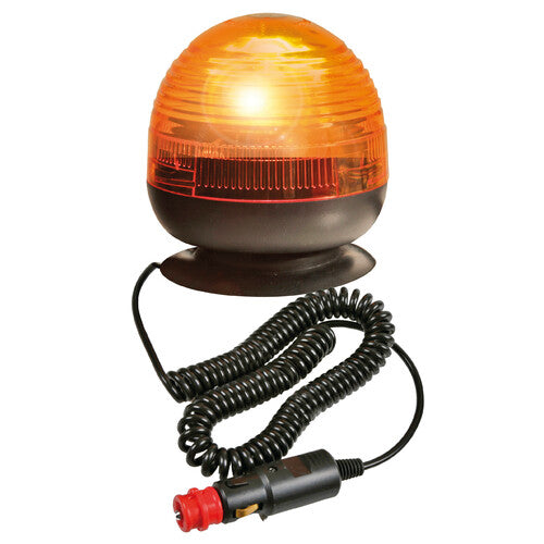 Lampa RH-4, Halogen-Warnleuchte mit Magnetfuß und Saugnapf, 12/24 V 73003