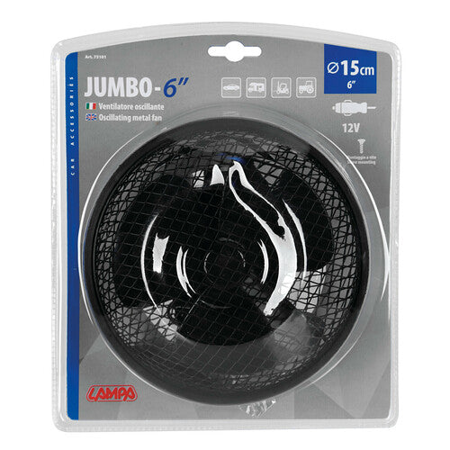 Lampa Jumbo ventilatore oscillante 6 - 12V 73101