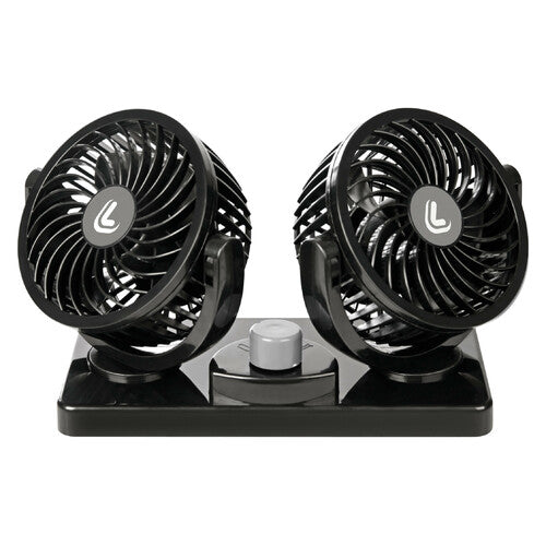 Lámpara Twin-Air, Doble Ventilador, Dos Velocidades, 4-24V 73103
