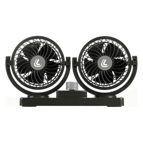 Lámpara Twin-Air, Doble Ventilador, Dos Velocidades, 4-24V 73103