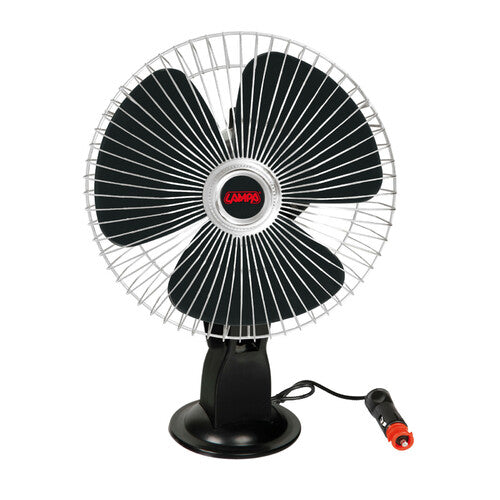 Lampa Chrome-fan, ventilatore con ventosa 8" - 24V 73108