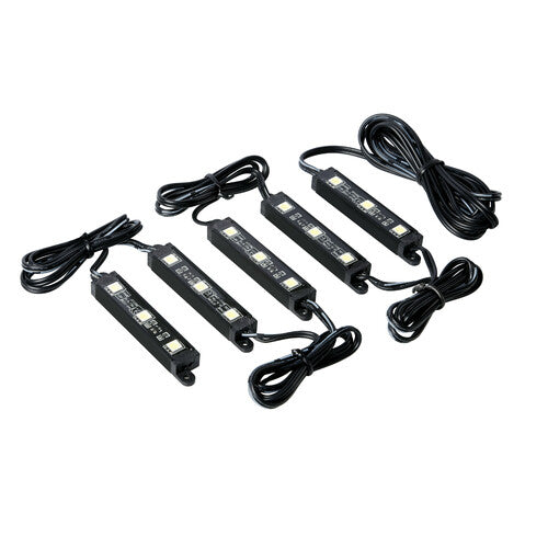Pilot Hyper-Led Set 5x3, tiras LED decorativas - 12V - Rojo