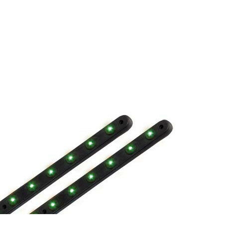 Piloto Led Serpiente de Color 6 Led, 12V - 2x12,5 cm - Verde
