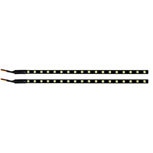 Pilot Ultra-Strips, 12 V – 18 LEDs – 2 x 30 cm – Weiß