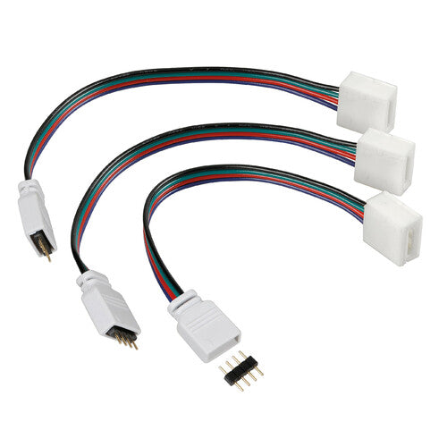 Lampa Connect-3, Conectores de unidad de control para tiras LED RGB, juego de 3 piezas 73650