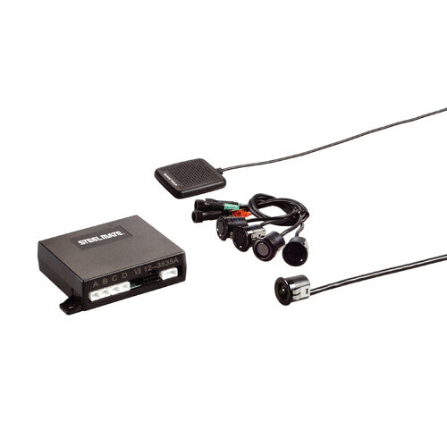 Steelmate PTSV401, kit de aparcamiento de 4 sensores con cámara, 12 V