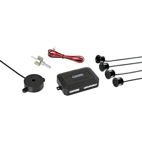 Lámpara zumbadora R4, kit de 4 sensores de aparcamiento traseros, 12 V 74499