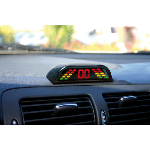 Lampa Setay W4, kit 4 sensori parcheggio con display wireless, 12V 74503